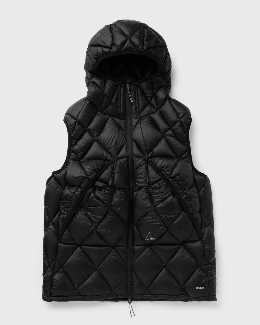 Prsluk ROA Nuna 800FP Hooded Down Vest Crna | RBMW0493FA327