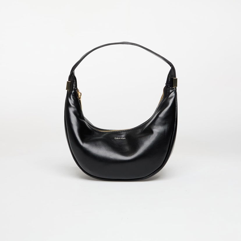 Torba za rame CALVIN KLEIN Calvin Klein Pinched Soft Crescen Bag Crna | LV04F3010G UB1
