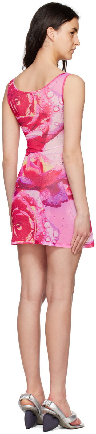 Haljina Miaou Miaou Ginger Floral Print Mini Dress Ružičasta | 5018PM1DYR, 2