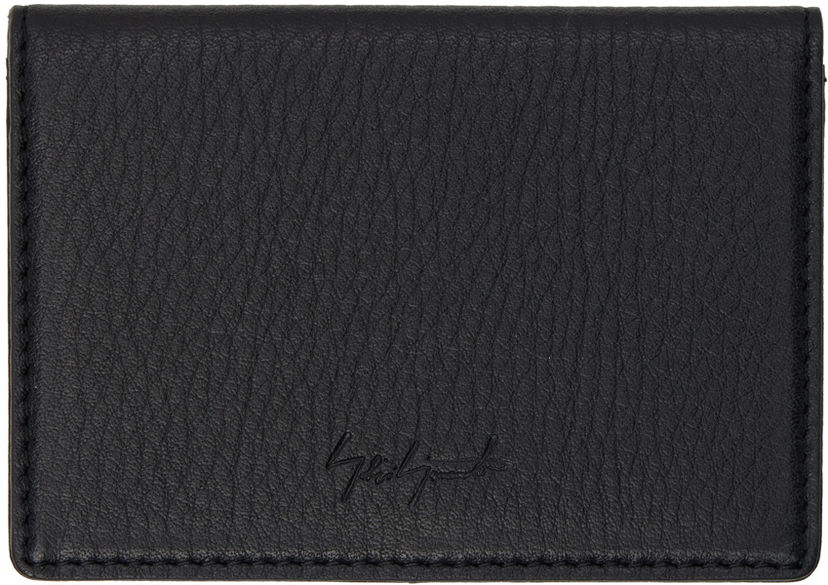 Novčanik Yohji Yamamoto Black discord Logo Card Holder Crna | DA-A95-790