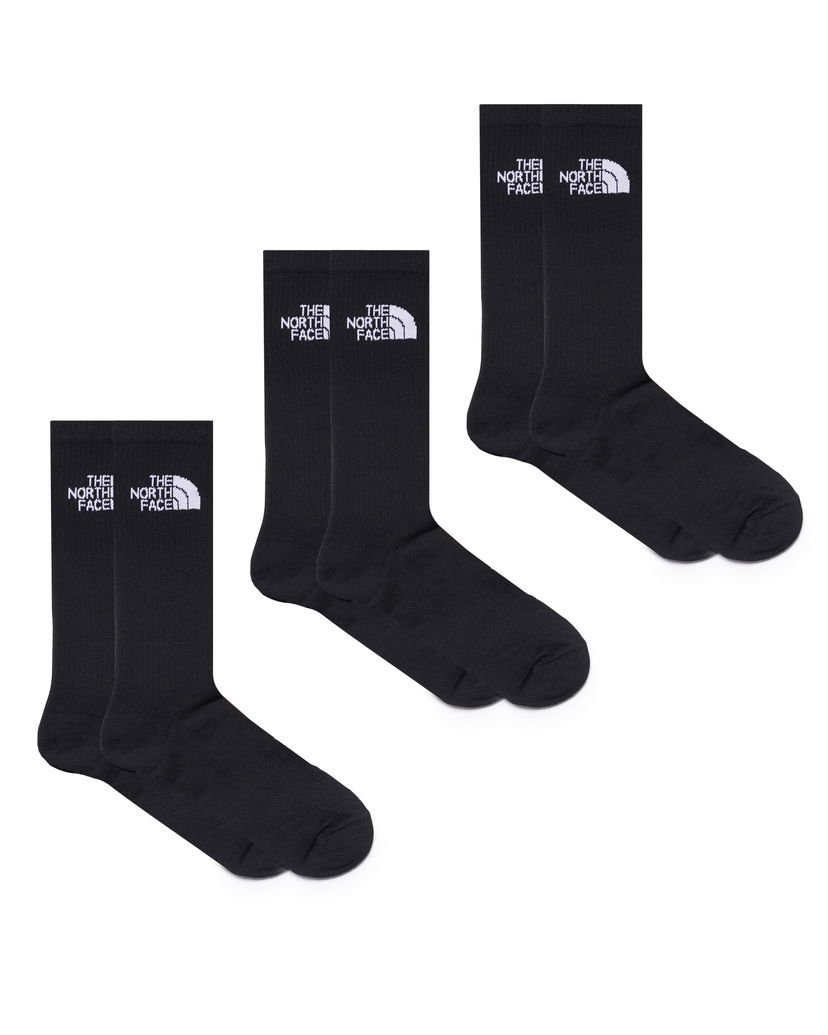 Čarape The North Face Multi Sport Cush Crew Sock 3-Pack Crna | NF0A882HJK31