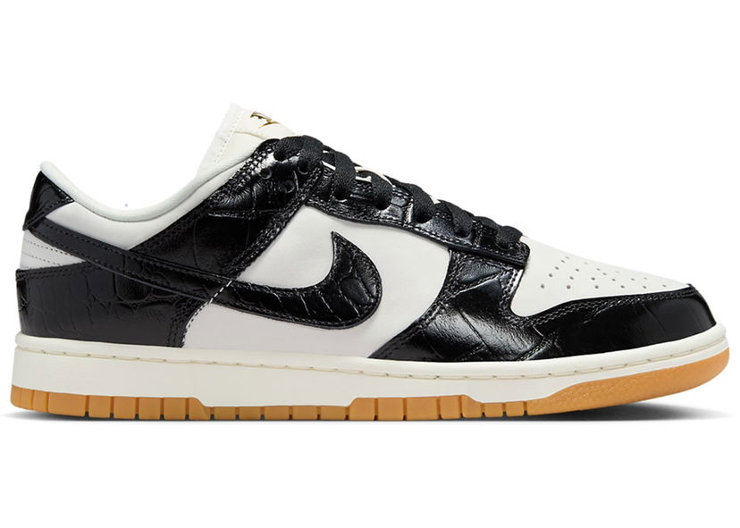 Tenisice i cipele Nike Dunk Low LX Black Croc W Crna | FJ2260-003