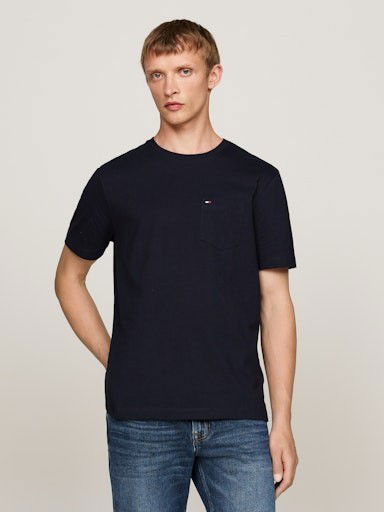 Majica kratkih rukava Tommy Hilfiger S/S T-Shirt Crna | MW0MW37283DW5
