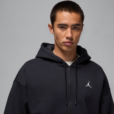 Dukserice Jordan Jordan Brooklyn Fleece Full-Zip Hoodie Crna | IB7231-010, 4
