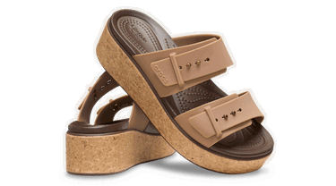 Tenisice i cipele Crocs Brooklyn Cork Buckle Sandals Bež | 211252-2JJ, 1