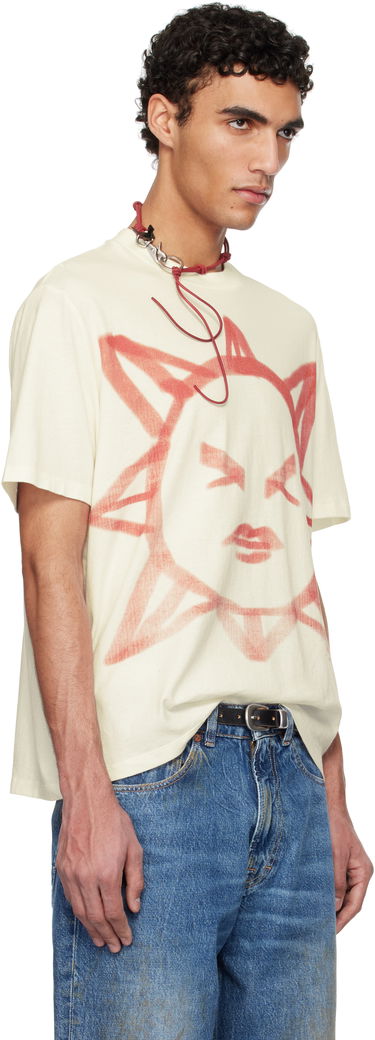 Majica kratkih rukava OUR LEGACY Our Legacy Box Sun Graphic T-Shirt Bež | M2256BSS, 1