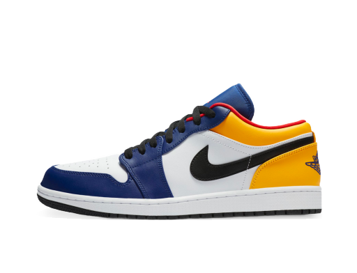 Tenisice i cipele Jordan Air Jordan 1 Low "White Deep Royal Blue" Bijela | 553558-123