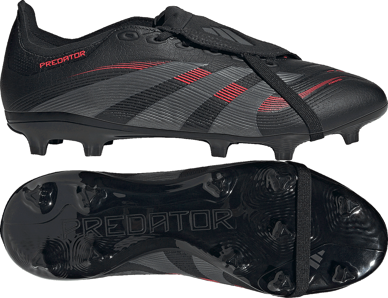 Tenisice i cipele adidas Performance Predator League Fold-Over Tongue Firm/Multi-Ground Crna | ID1322, 1