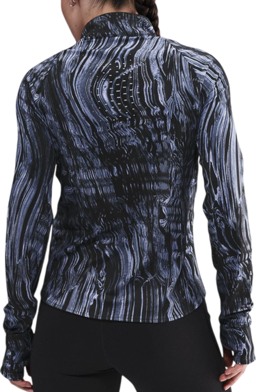 Majica kratkih rukava Nike Wavy Pattern Swift Quarter-Zip Running Top Višebojno | hv8921-499, 1