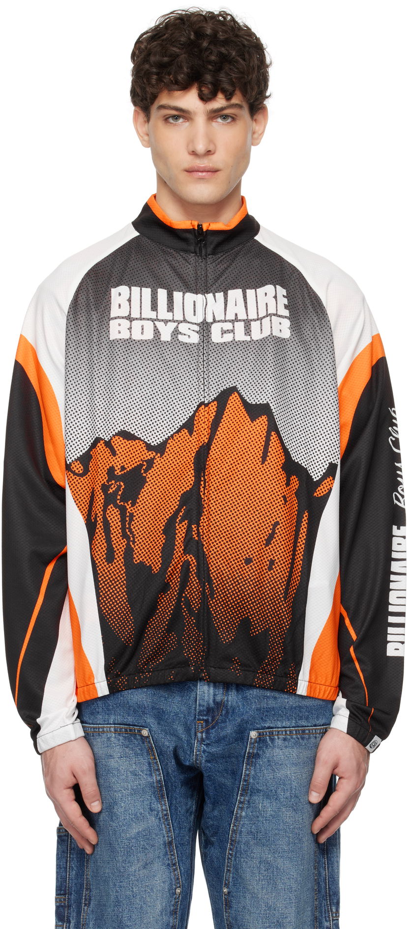 Vjetrovka BILLIONAIRE BOYS CLUB Billionaire Boys Club Mountain Cycling Jacket Narančasta | B24458