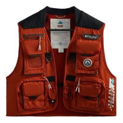 Prsluk KITH KITH For Columbia Henrys Fork Fishing Vest Crvena | XM8540-838