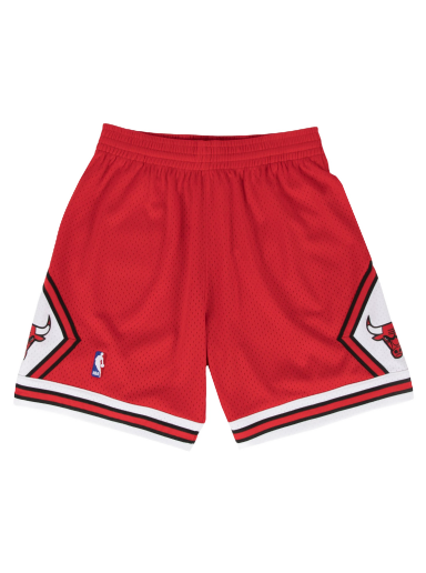Kratke hlače Mitchell & Ness Chicago Bulls NBA Swingman Shorts Crvena | SMSHGS18223-CBUSCAR97