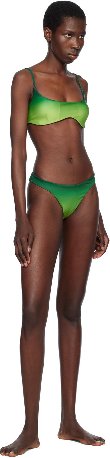 Kupaći kostimi Casablanca Casablanca Gradient Bikini Bottom Zelena | WS25-SWM-059-02, 3