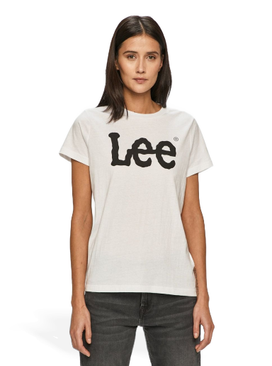 Majica kratkih rukava Lee Tee Bijela | L42UER12