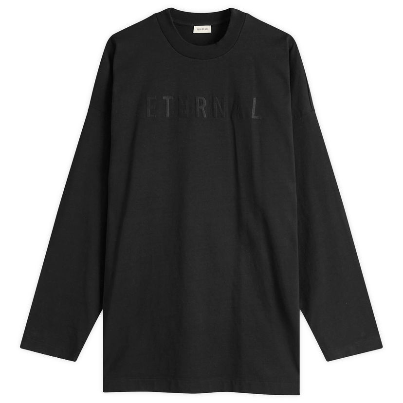 Džemper Fear of God Eternal Long Sleeve T-Shirt, Size Large Crna | FGE250-5111HWJ-001