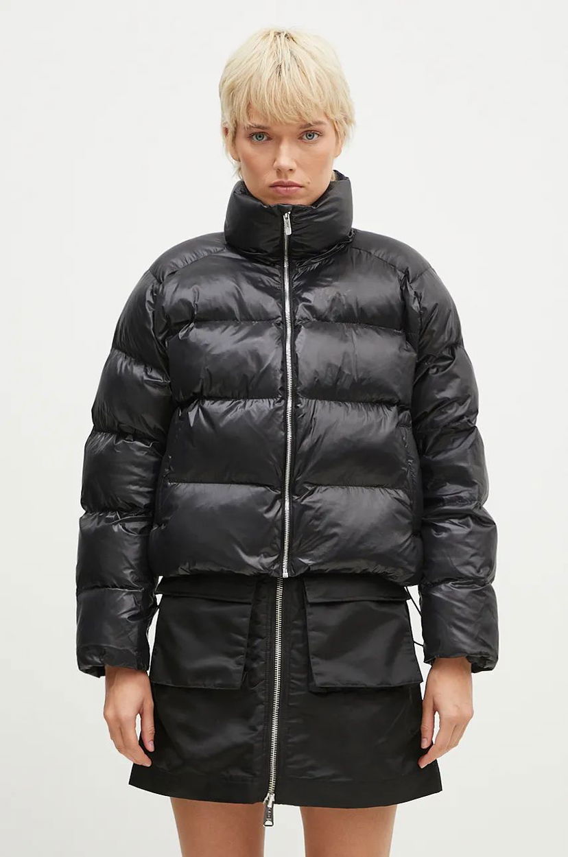 Pernata jakna Puma Shiny Puffer Jacket Crna | 626514