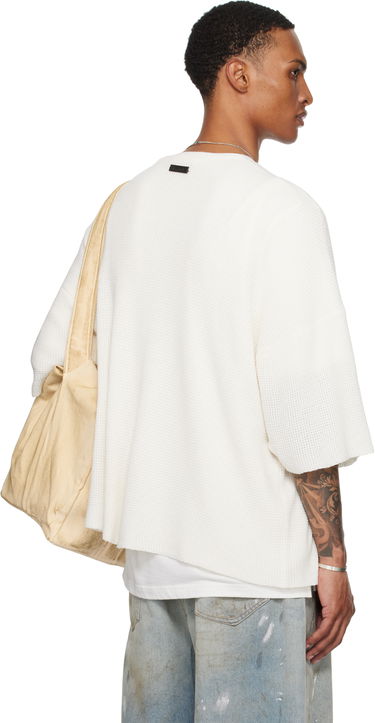 Majica kratkih rukava Fear of God Fear of God ESSENTIALS Waffle Short Sleeve T-Shirt Bijela | 192SP256154F, 2