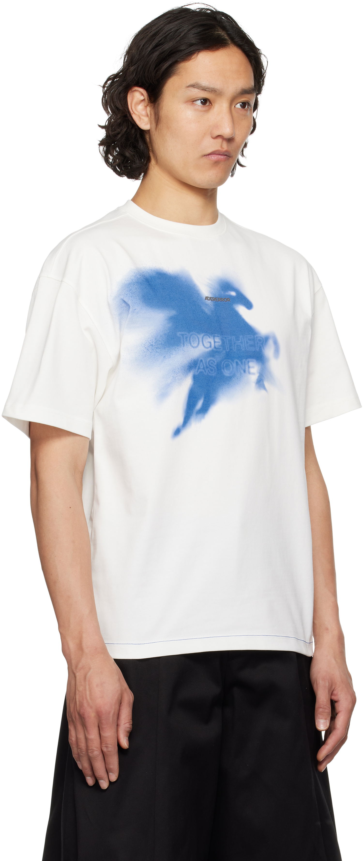 Majica kratkih rukava ADER ERROR ADER error 0108 Pegasus Graphic T-Shirt Bijela | BO01SSTS0108OW, 1