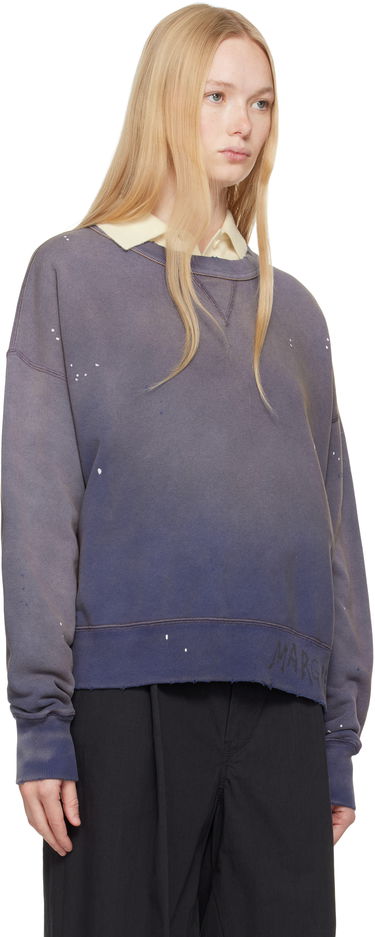 Džemper Maison Margiela Maison Margiela Graffiti Logo Sweatshirt Crna | S50GU0237 M25019, 4