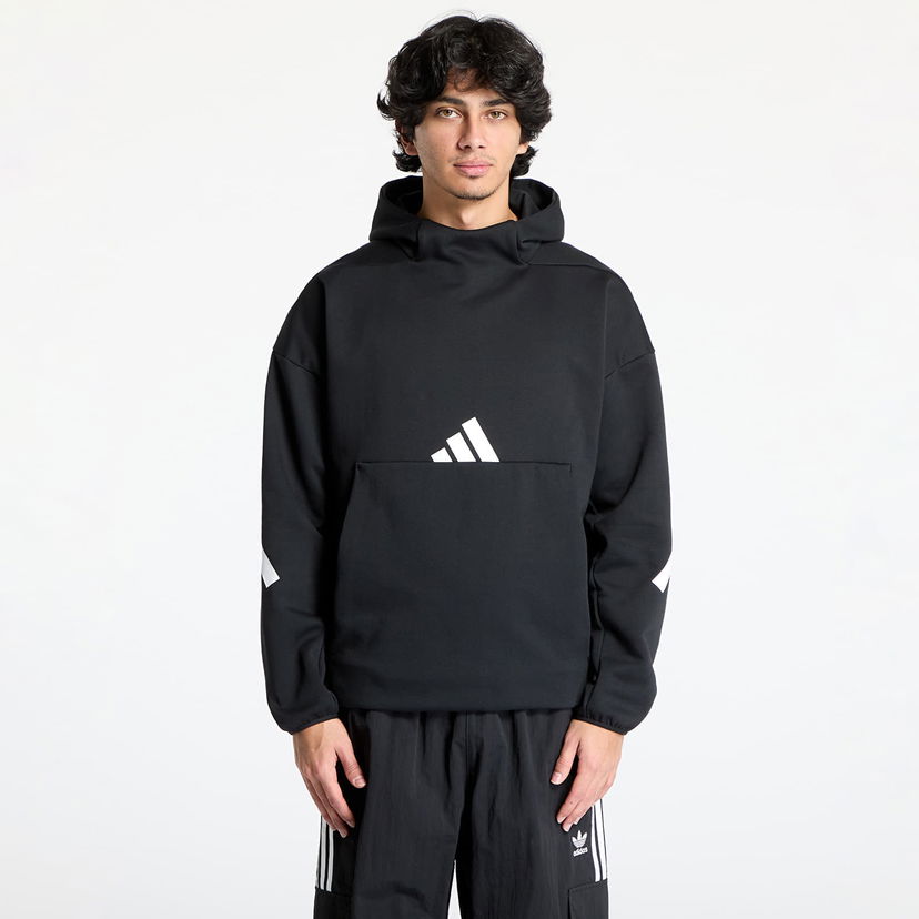 Dukserice adidas Originals Z.N.E. Hoodie Black Crna | JP0371