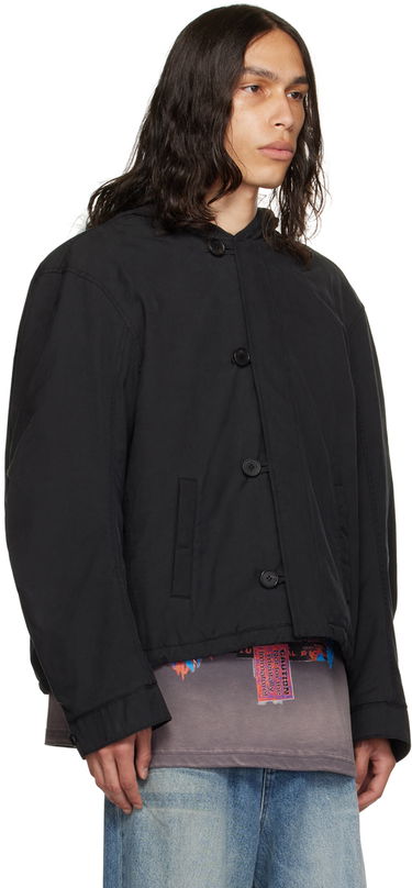 Bomber jakna We11done Sortie Buttoned Neckline Jacket Crna | WD-JK3-23-052-U-BK, 1