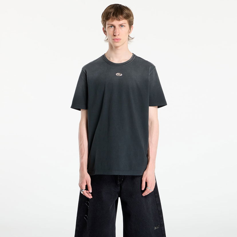 Majica kratkih rukava Diesel Diesel T-Adjust-T1 T-Shirt Crna | A19630_0CHBI 9XXA
