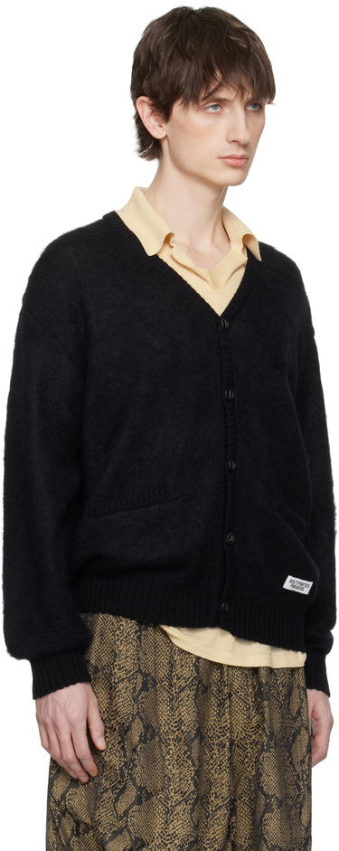 Džemper WACKO MARIA WACKO MARIA Mohair Knit Cardigan Crna | 25SS-WMK-KN06, 1