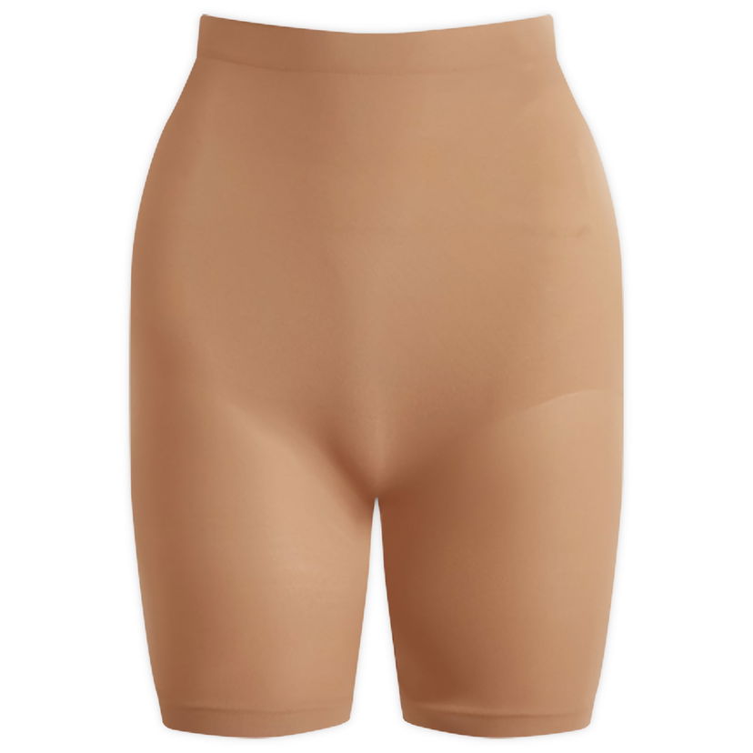 Body SKIMS Seamless Sculpt High Waist Above Knee Short Bež | BO-SHO-3363-SIENNA