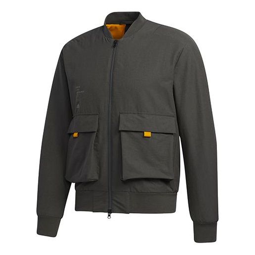 Bomber jakna adidas Originals Fleece Lined Bomber Jacket Zelena | GM4405