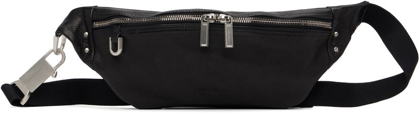 Torba oko struka Rick Owens Rick Owens Concordians Geo Bumbag Crna | RA02E0730 LBU