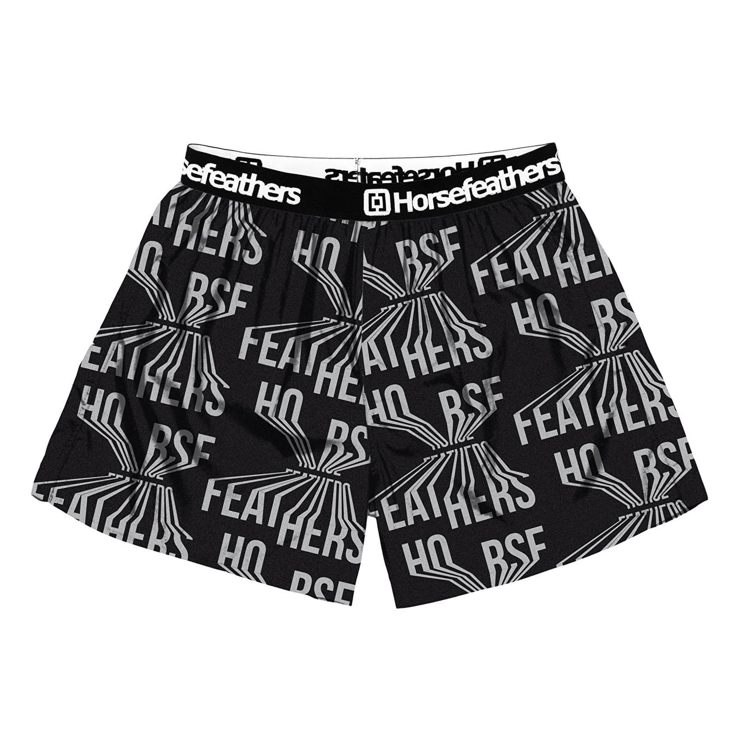 Bokserice Horsefeathers Boxers Frazier Boxer Shorts Bevel Crna | AM166C, 0