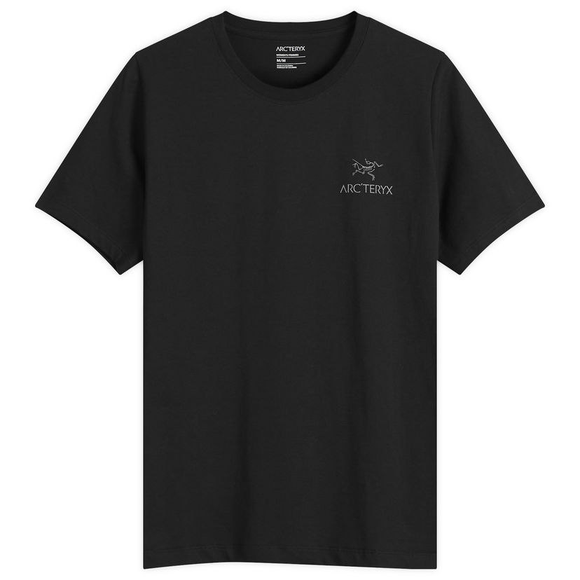 Majica kratkih rukava Arcteryx Emblem Short Sleeve T-Shirt, Size Large Crna | X000009502-002291