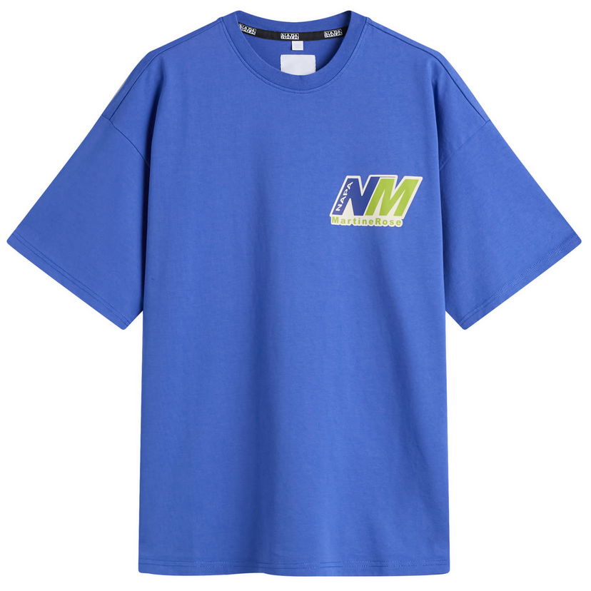 Majica kratkih rukava Napapijri Martine Rose Logo T-Shirt Plava | NP0A4HEW-BE1