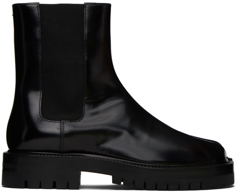 Tenisice i cipele Maison Margiela Tabi County Chelsea Boots "Black" Crna | S58WU0409 P3827