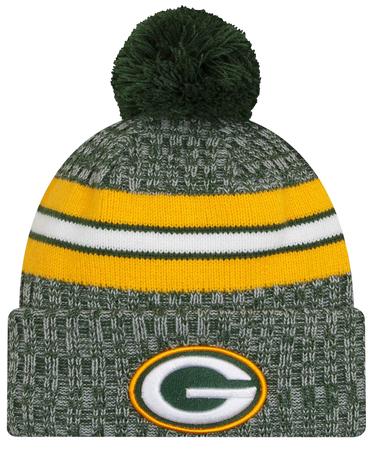 Kapica New Era Green Bay Packers Knit Beanie with Cuff Zelena | 60407596-60407596, 0