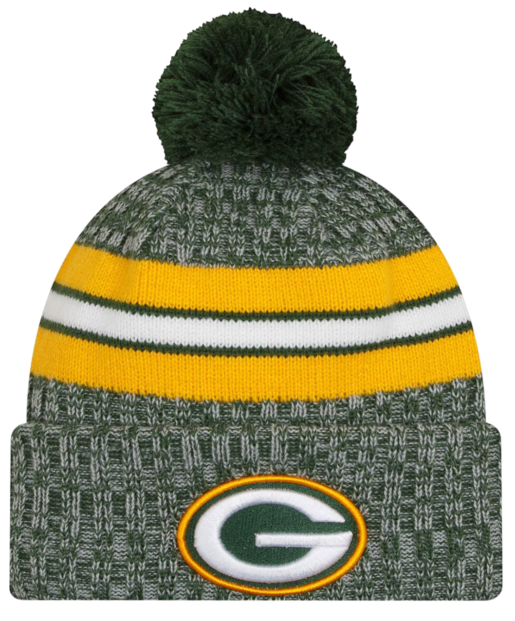 Kapica New Era Green Bay Packers Knit Beanie with Cuff Zelena | 60407596-60407596, 0