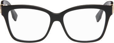 Sunčane naočale FENDI FF Diamonds Rectangular Frame Glasses Crna | FE50117I@55001 192337204067, 0