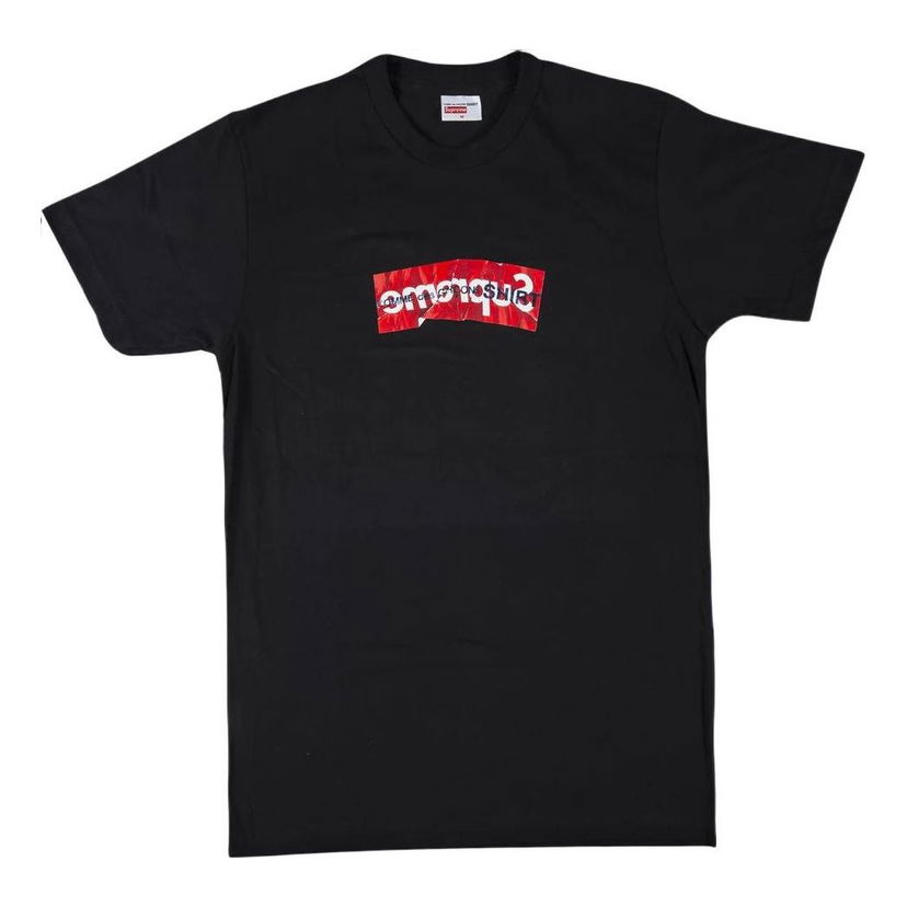 Majica kratkih rukava Supreme Supreme x COMME des GARCONS Box Logo T-Shirt Crna | SS17T7