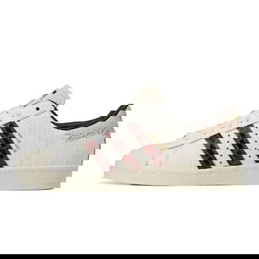 Tenisice i cipele adidas Originals Wales Bonner x Superstar "White Fox Brown" Bijela | KH8797, 0