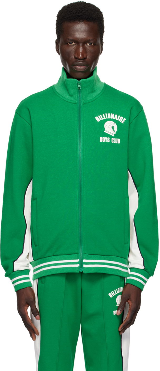 Jakna BILLIONAIRE BOYS CLUB Billionaire Boys Club Paneled Track Jacket Zelena | B24237