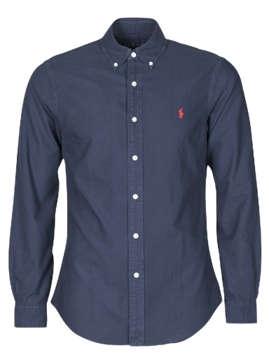 Košulja Polo by Ralph Lauren Long Sleeve Shirt Tamnoplava | 710723610003-NOOS