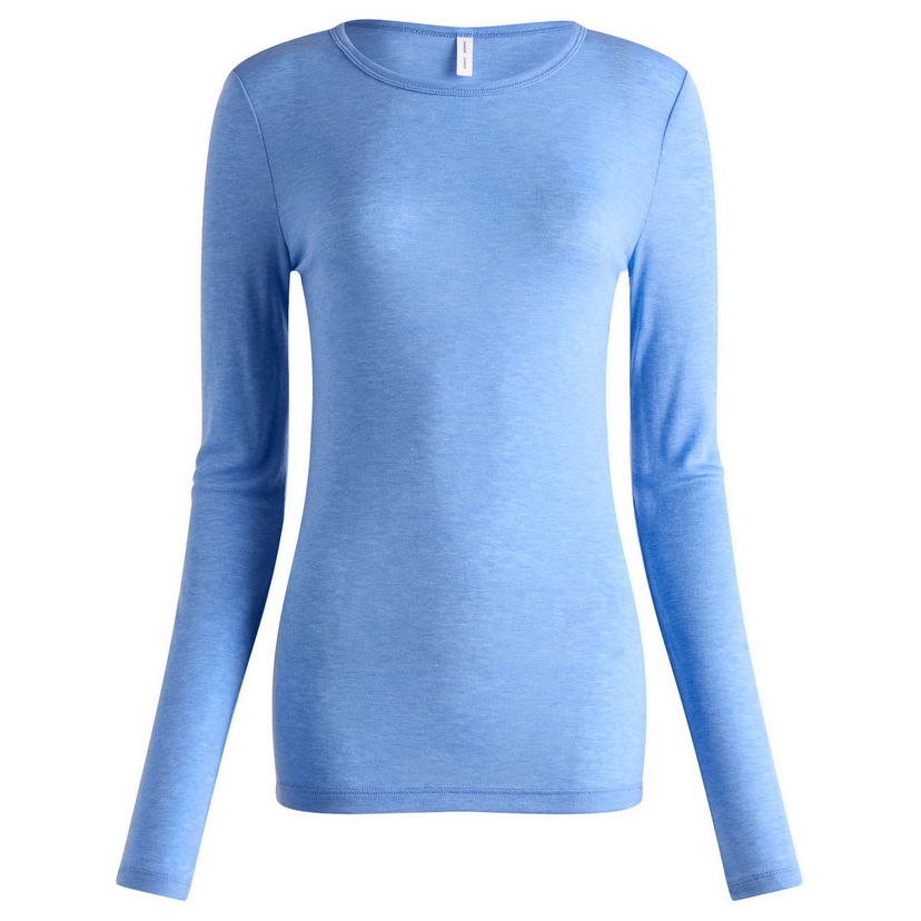 Majica kratkih rukava Samsoe Samsoe Samsøe Samsøe Sadou Long Sleeve T-Shirt Plava | F10000014-164020TCX
