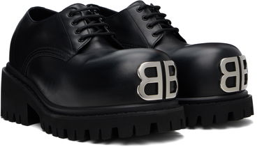 Odjeća Balenciaga Balenciaga Stomper Derbys Crna | 807326WCDA0, 3