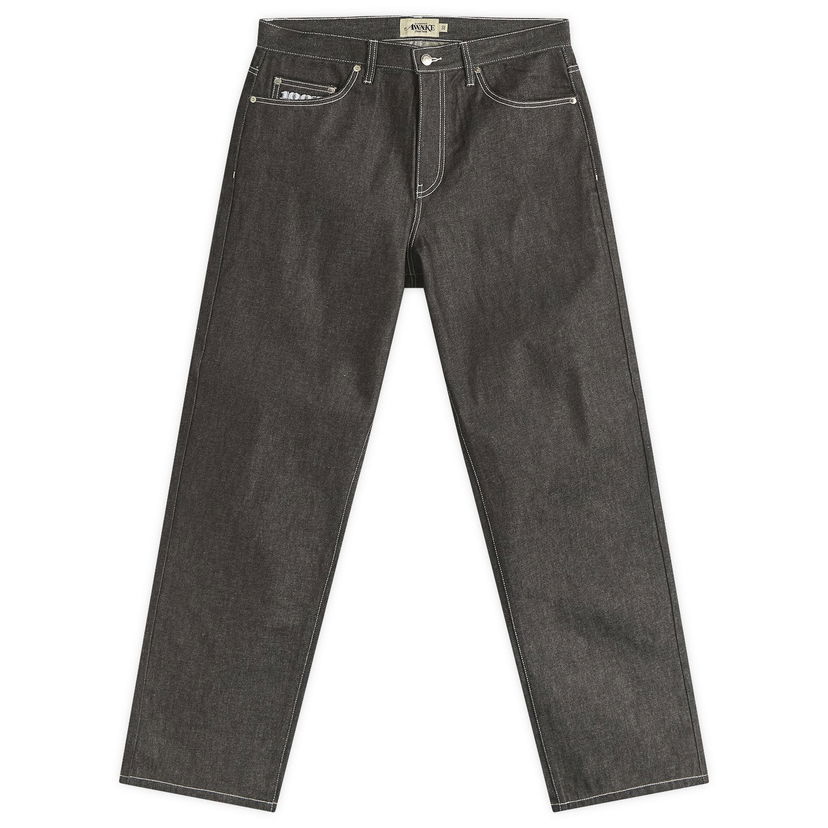 Jeans Awake NY Awake NY Logo Denim Jeans 32 Crna | AWK-SP25-PA002-BLK