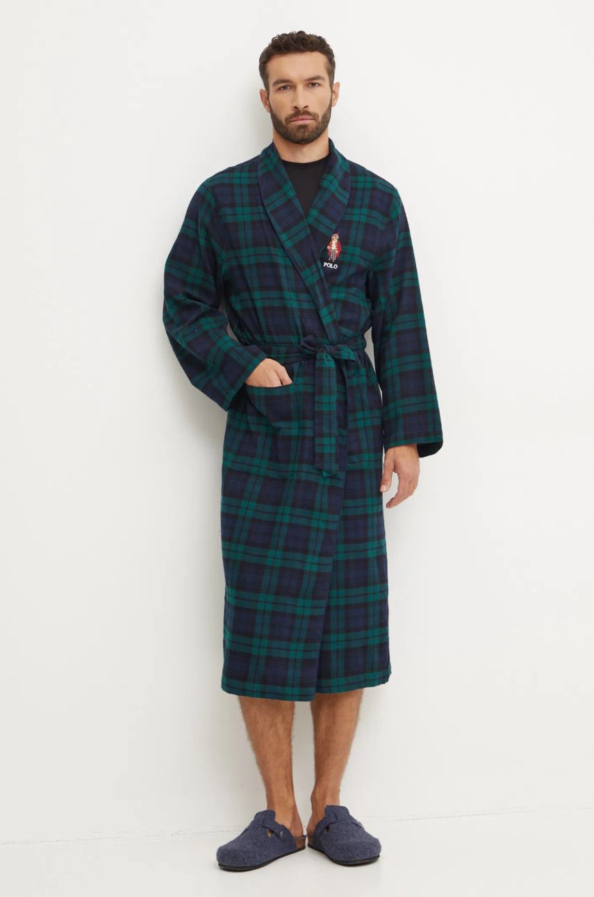 Pidžama Polo by Ralph Lauren Flannel Dressing Gown Višebojno | 714915986, 1