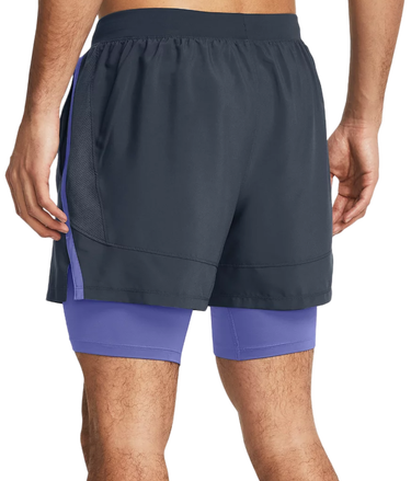 Kratke hlače Under Armour Launch 2 in 1 Shorts Siva | 1382640-044, 1