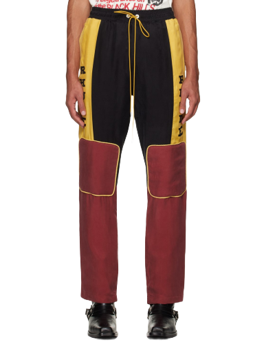 Hlače Rhude Paneled Trousers Žuta | RHFW23PA09442874