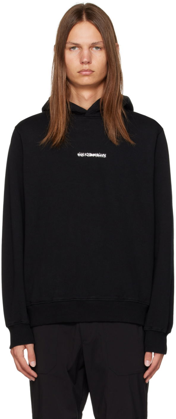 Dukserice Han Kjøbenhavn Artwork Hoodie Crna | M-132949