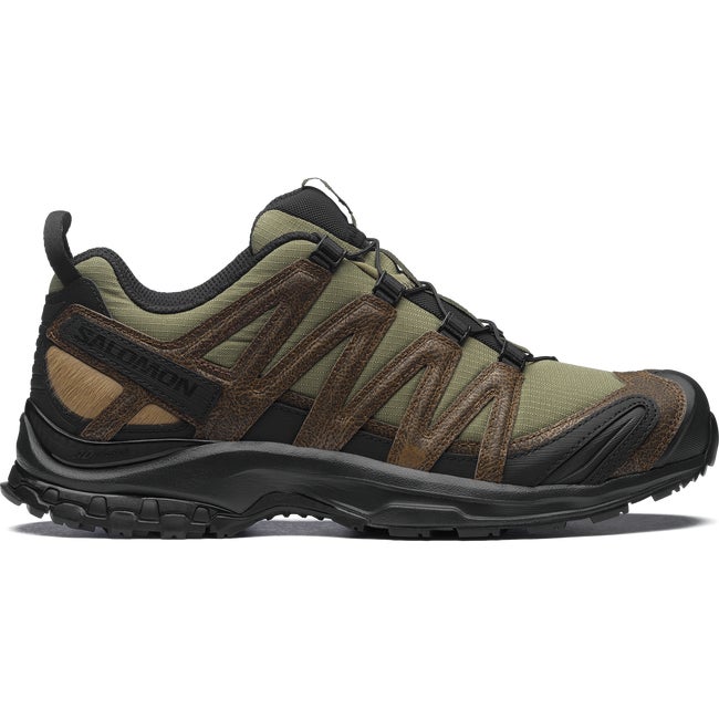 Tenisice i cipele Salomon Xa Pro 3D Distressed Leather Zelena | L47797400