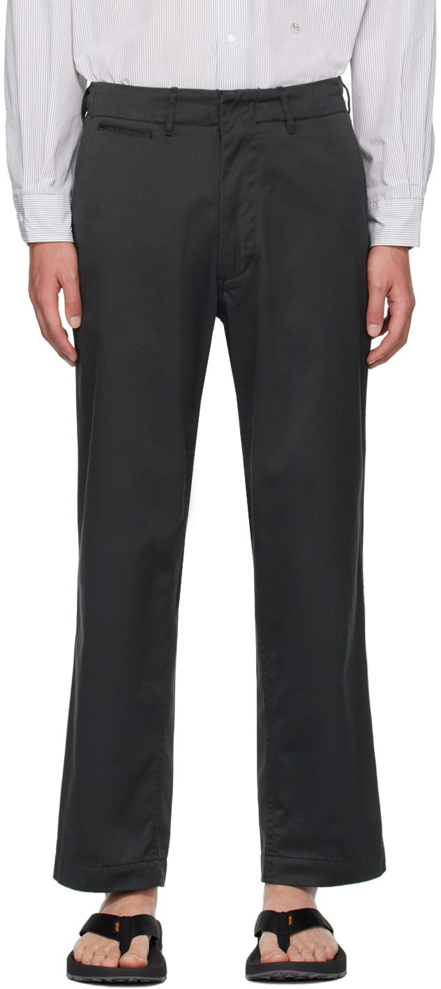 Hlače NANAMICA Wide Trousers Crna | SUCS401U